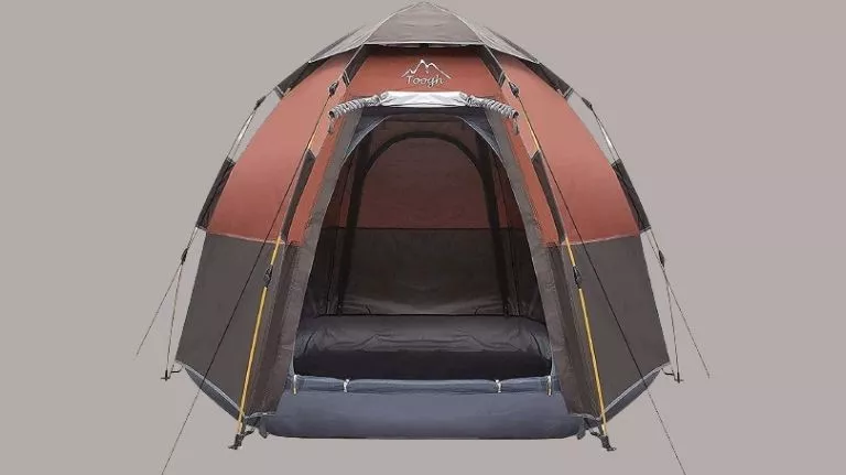 Toogh 3-4 Person Camping Tent 60 Seconds Set Up Tent
