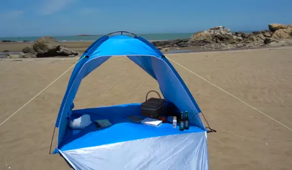 WolfWise  Easy Pop Up Beach Tent